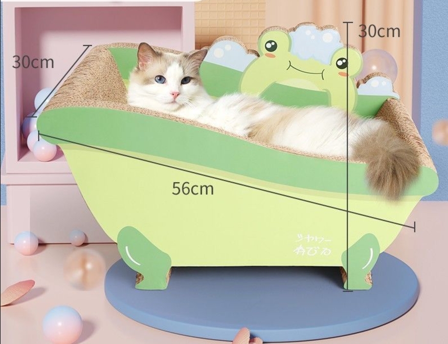 Cardboard Ramp Cat Scratcher