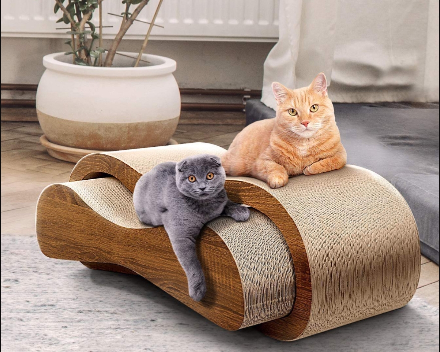 Cardboard Ramp Cat Scratcher