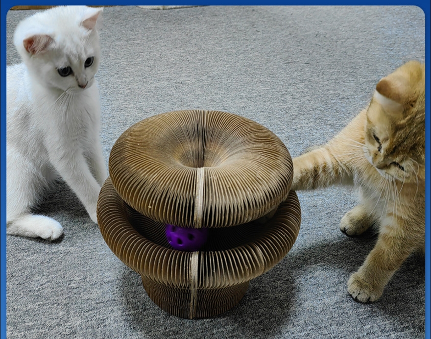 Cardboard Ramp Cat Scratcher