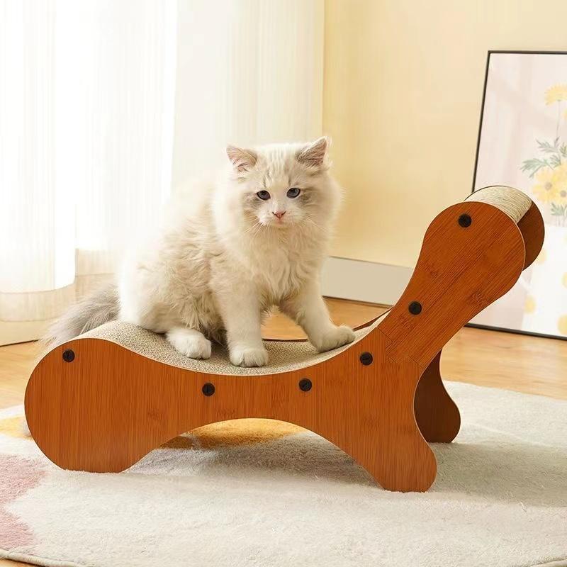 Cardboard Ramp Cat Scratcher